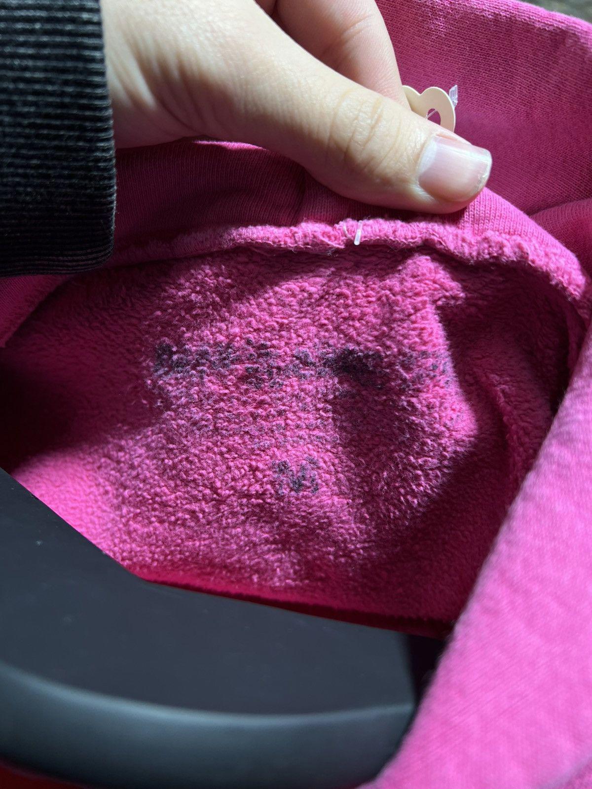 Sp5der Worldwide Hoodie Pink Sz. M