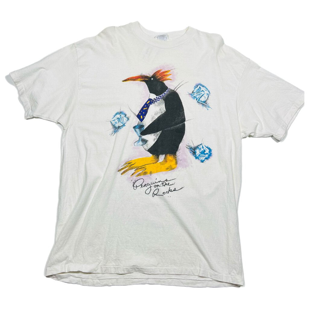 Vintage Ralph Steadman Penguin Tee Sz.XL