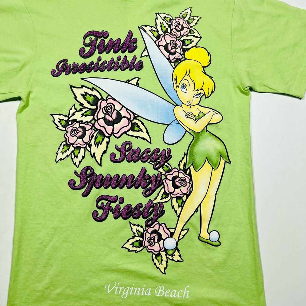 Vintage Tinker Bell Tee Green
