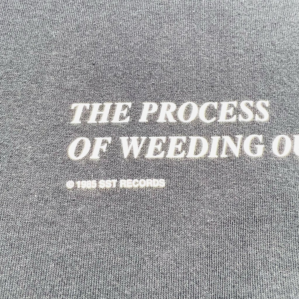 Black Flag Tee Weeding Out Sz. M