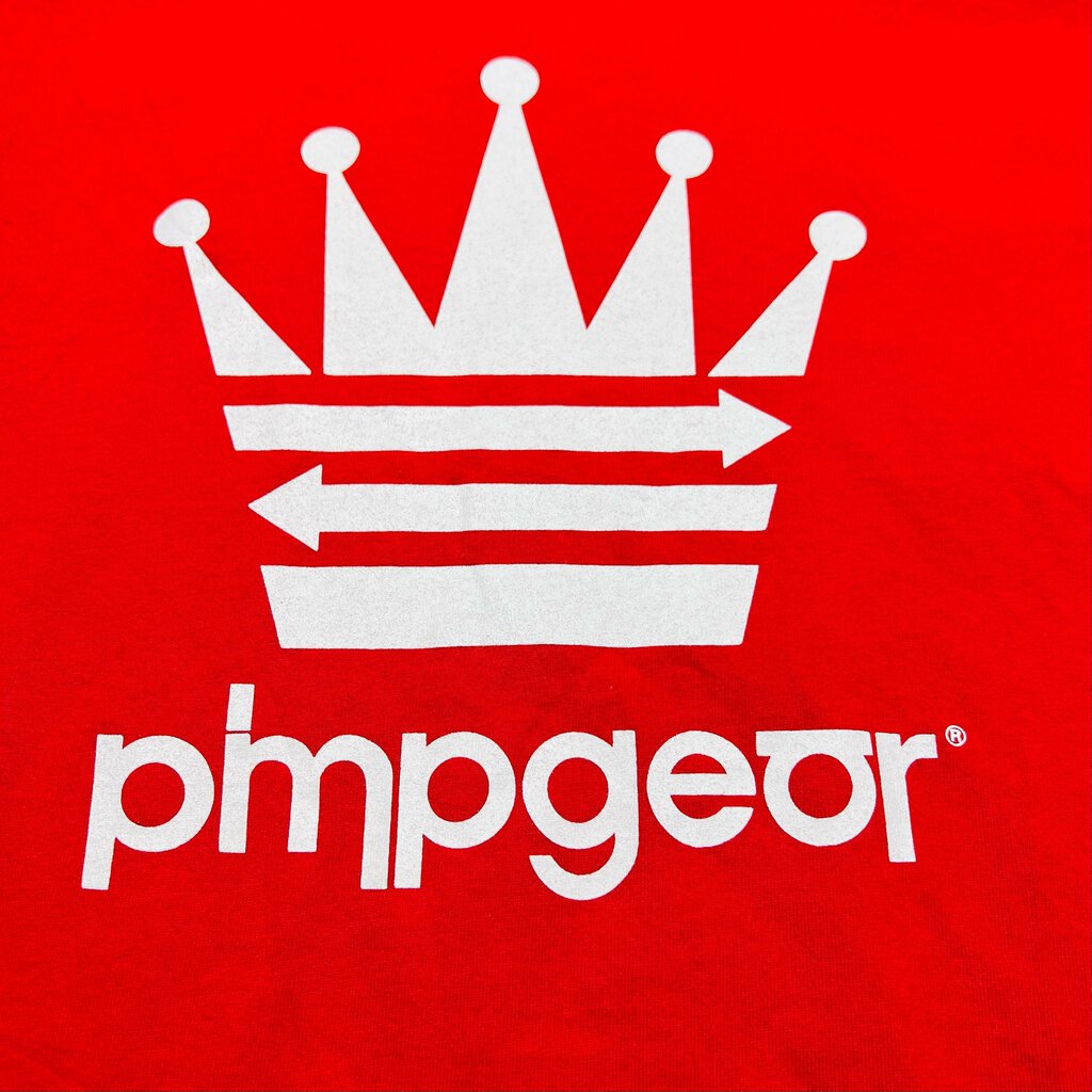 Vintage Pimp Gear Tee Red Sz. L